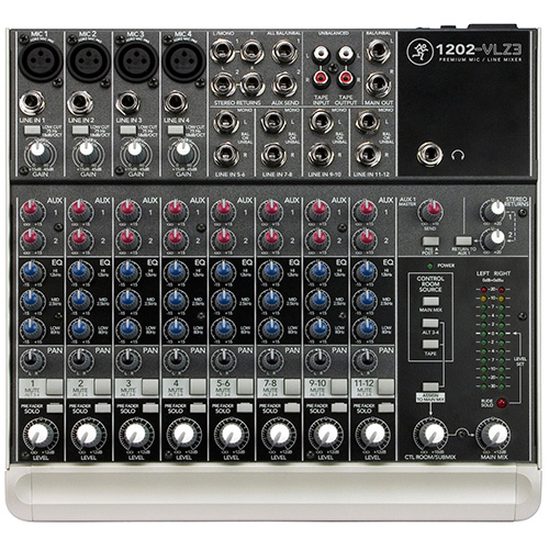 Mackie 1202-VLZ3 Mixer – SoundandVideoRentals.com