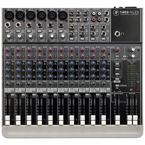Amazon.com: Mackie 1202-VLZ3 12-Channel Compact Recording/SR Mixer :  Musical Instruments