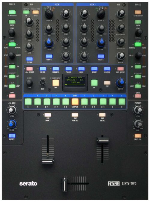 Rane Sixty-Two (62) Serato-Scratch Live DJ Mixer